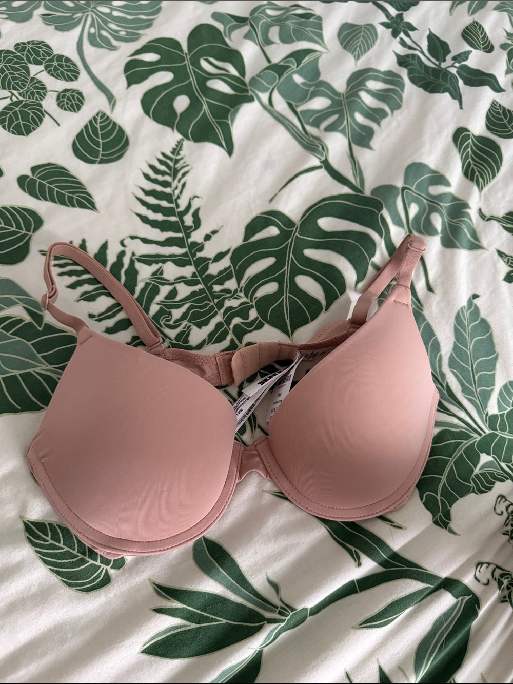 NWT Victoria’s Secret pink wear everywhere push up bra color praline 26782234